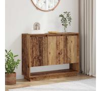 vidaXL Credenza Legno vecchio 97 x 29 x 75 cm Legno ingegnerizzato