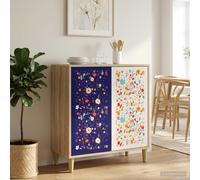vidaXL Credenza MAINZ Sonoma 69 x 33 x 75 cm Legno ingegnerizzato, Mobile laterale rettangolare moderno, grande spazio per soggiorno e sala da pranzo, arredo elegante per la casa