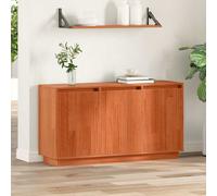 vidaXL Credenza Marrone 111 x 34 x 60 cm Legno massello di pino