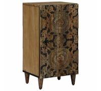vidaXL Credenza Marrone 40 x 33,5 x 75 cm Legno di mango massello