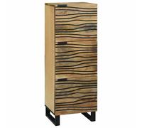 vidaXL Credenza Marrone 40 x 33 x 110 cm legno massello di mango
