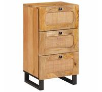vidaXL Credenza Marrone 40 x 33 x 75 cm Legno di mango massello