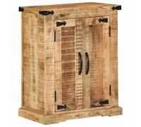 vidaXL Credenza Marrone 55 x 35 x 70 cm legno di mango grezzo