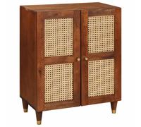 vidaXL Credenza Marrone 60 x 33.5 x 75 cm legno massello di mango