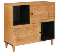 vidaXL Credenza Marrone chiaro 33.5 x 80 x 75 cm