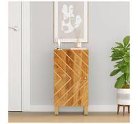 VIDAXL - Credenza Marrone E Nera 40x33,5x75cm In Legno Massello Di Mango