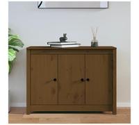 VIDAXL - Credenza Miele 100x35x74 Cm In Legno Massello Di Pino