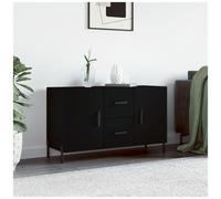 VIDAXL - Credenza Nera 100x36x60 Cm In Legno Multistrato
