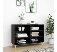 vidaXL Credenza Nera 103,5x35x70 cm in Legno Multistrato