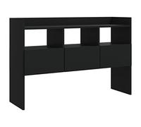 vidaXL Credenza Nera 105x30x70 cm in Legno Multistrato