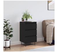 VIDAXL - Credenza Nera 40x35x70 Cm In Legno Multistrato