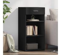 vidaXL Credenza Nera 45x42,5x93 cm in Legno Multistrato