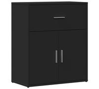 vidaXL Credenza Nero 60x31x70 cm in Legno Multistrato