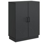 vidaXL Credenza Nero 66 x 34,5 x 87 cm Legno ingegnerizzato
