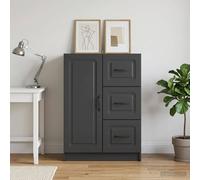 vidaXL Credenza Nero 66 x 34,5 x 87 cm Legno ingegnerizzato