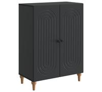 vidaXL Credenza Nero 66 x 34,5 x 90 cm Legno ingegnerizzato