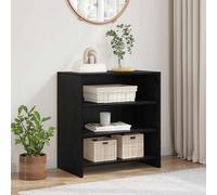 vidaXL Credenza Nero 70 x 41 x 75 cm Legno multistrato