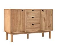 AX Credenza Legno truciolare Stile Scandinavo Rustico 113.5x43x73cm News 348591