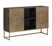 vidaXL Credenza Ottone 105 x 30 x 70 cm