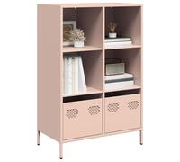 vidaXL Credenza Rosa 68x39x103,5 cm in Acciaio