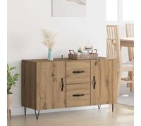 vidaXL Credenza Rovere artigianale 100 x 36 x 60 cm Legno multistrato