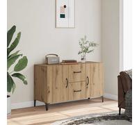 vidaXL Credenza Rovere Artigianale 100x36x60 cm in Legno Multistrato