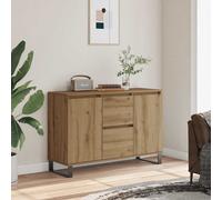 vidaXL Credenza Rovere Artigianale 101,5x35x70 cm in Legno Multistrato, credenza con Ante, Mobile da Soggiorno, portaoggetti, credenza da Cucina