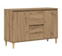 vidaXL Credenza Rovere Artigianale 102x35x70 cm in Legno Multistrato, libreria, portaoggetti, Mobile di conservazione, Mobile per Libri