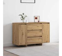 vidaXL Credenza Rovere artigianale 120 x 41 x 75 cm