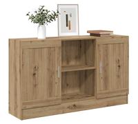 vidaXL Credenza Rovere Artigianale 120x30,5x70 cm in Truciolato, credenza in Legno, armadietto portaoggetti, armadietto, armadietto in Legno