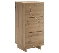 vidaXL Credenza Rovere Artigianale 33,5 x 34,5 x 75 cm