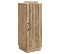 vidaXL Credenza Rovere Artigianale 33 x 34,5 x 87 cm, Unità di Stoccaggio Elegante, Sideboard Chic, Buffet Contemporaneo, Armadio da Pranzo Moderno, Organizzatore Domestico Rettangolare