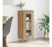 vidaXL Mobile da Conservazione Credenza per Soggiorno, Armadio Moderno, Unità Rettangolare Contemporanea, Soluzione Interna Minimalista e Funzionale per Organizzare