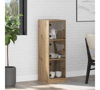 vidaXL Credenza Rovere artigianale 35 x 37 x 109 cm