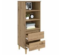 vidaXL Credenza Rovere Artigianale 40 x 36 x 110 cm