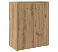 vidaXL Credenza Rovere Artigianale 60x30x75 cm, credenza in Legno Multistrato, armadietto Laterale