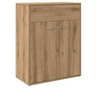 vidaXL Credenza Rovere Artigianale 60x30x75 cm in Legno Multistrato, credenza in Legno, armadietto Laterale, armadietto, armadietto in Legno