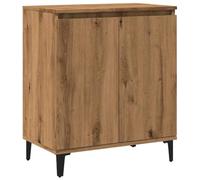 vidaXL Credenza Rovere Artigianale 60x35x70 cm in Legno Multistrato