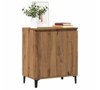 vidaXL Credenza Rovere Artigianale 60x35x70 cm in Legno Multistrato