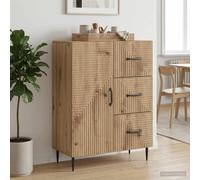 vidaXL Credenza Rovere Artigianale 66 x 34,5 x 89,5 cm