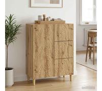 vidaXL Credenza Rovere Artigianale 66 x 34,5 x 90 cm
