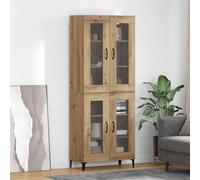 vidaXL Credenza Rovere artigianale 69,5 x 34 x 180 cm