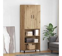 vidaXL Credenza Rovere artigianale 69,5 x 34 x 180 cm