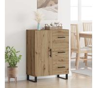 vidaXL Credenza Rovere artigianale 69,5 x 34 x 90 cm