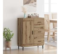 vidaXL Credenza Rovere artigianale 69,5 x 34 x 90 cm