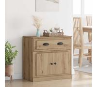 vidaXL Credenza Rovere artigianale 70 x 35,5 x 67,5 cm