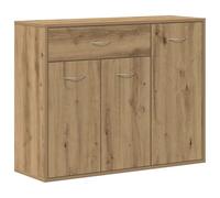 vidaXL Credenza Rovere Artigianale 88x30x70 cm in Legno Multistrato, armadietto, credenza, Armadio da corridoio, Buffet, Armadio da Cucina