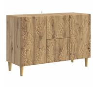 vidaXL Credenza Rovere Artigianale 89 x 34,5 x 60 cm, Mobiletto Vintage Rettangolare, Organizer alla Moda, Grande Spazio, Unità per Soggiorno, Interno