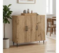 vidaXL Credenza Rovere Artigianale 89 x 34,5 x 80 cm