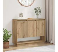 vidaXL Credenza Rovere artigianale 97 x 29 x 75 cm